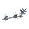Positioning clamp (63-180mm) for electrofusion welding ALIGNER ECO