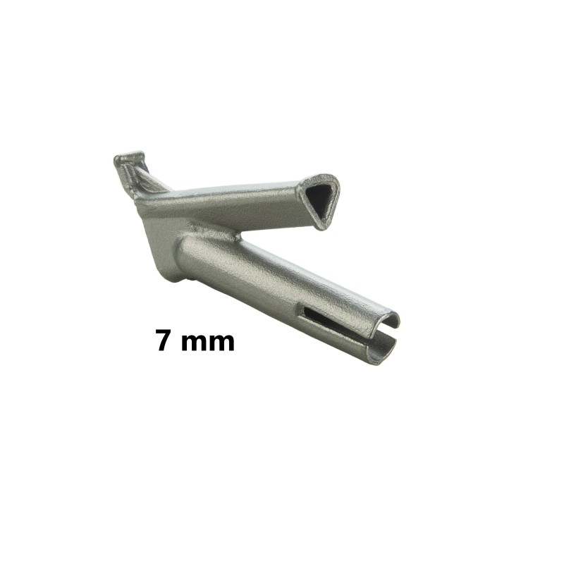 Fast welding nozzle - 7mm - triangular - for 67204000
