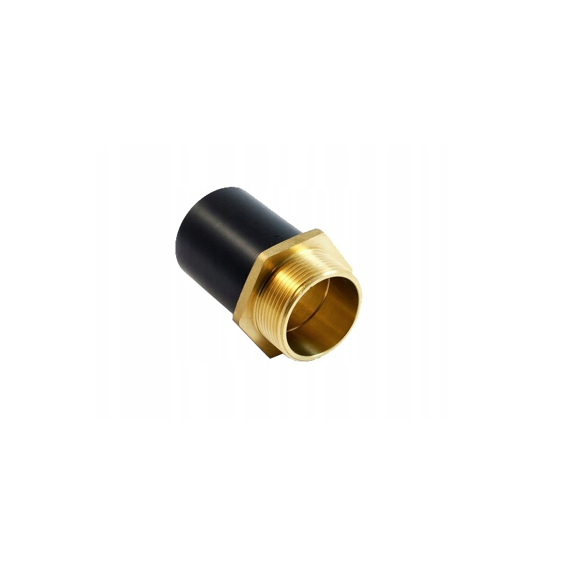 PE/Brass adapter with external thread DN63x2"
