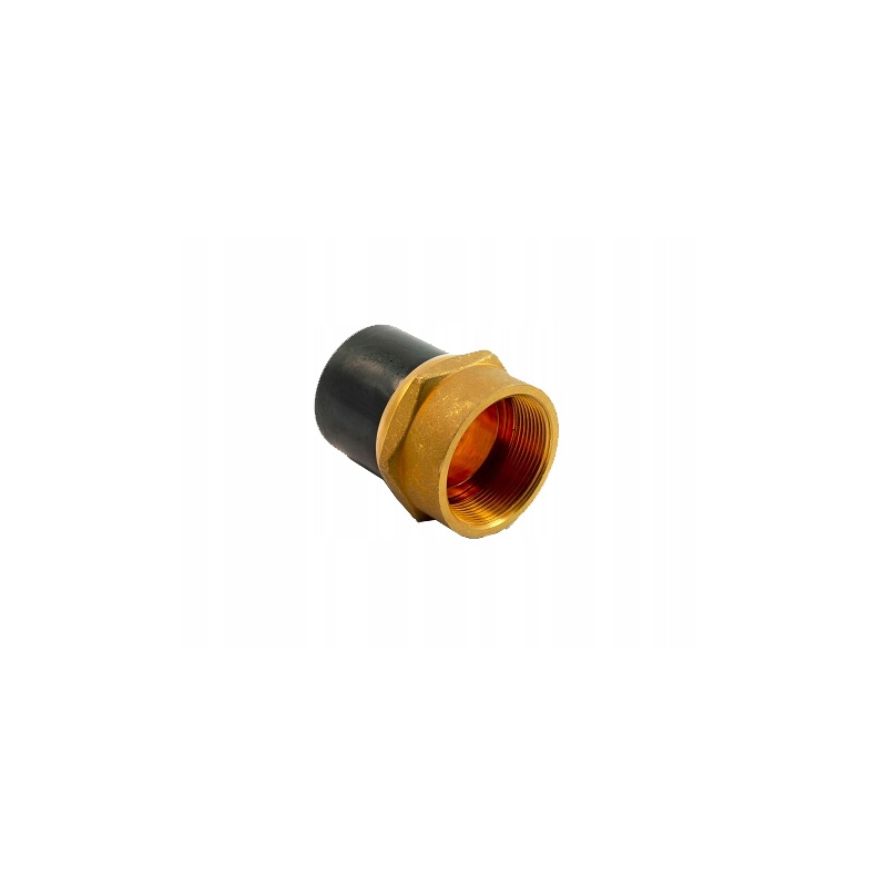 PE/Brass adapter with internal thread DN90x3"