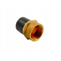 PE/Brass adapter with internal thread DN50x1 1/2"